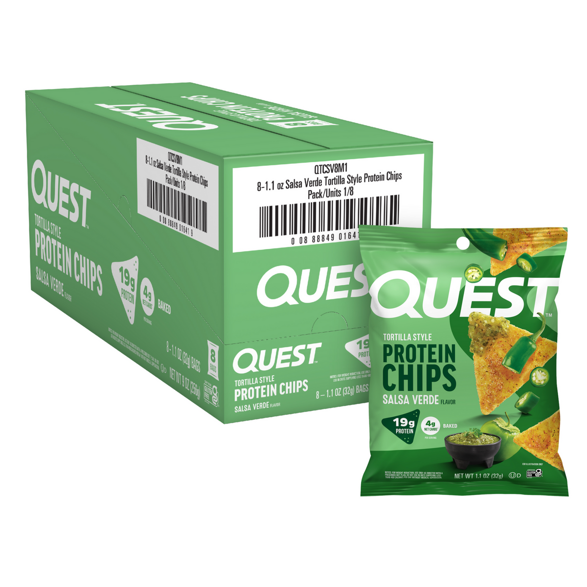 salsa-verde-tortilla-style-protein-chips-e1 110071_QN_USA_Pkg_ProteinChips_Tortilla_SV_8ctCarton_3D_Composite_Force_1.png